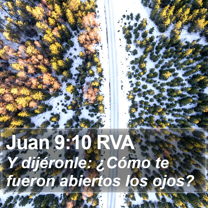 Juan 9:10 RVA Bible Study