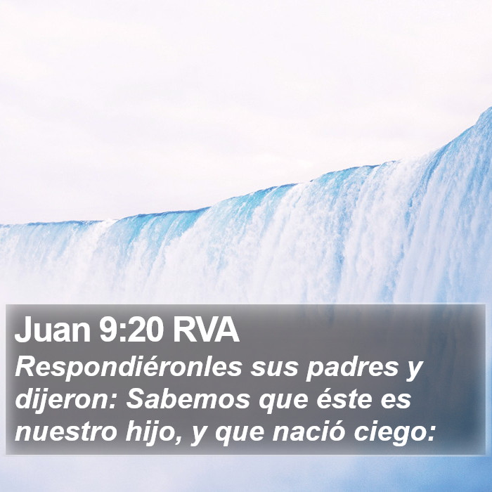 Juan 9:20 RVA Bible Study