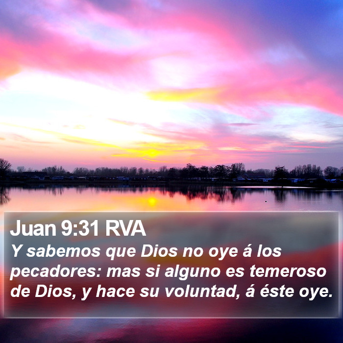 Juan 9:31 RVA Bible Study