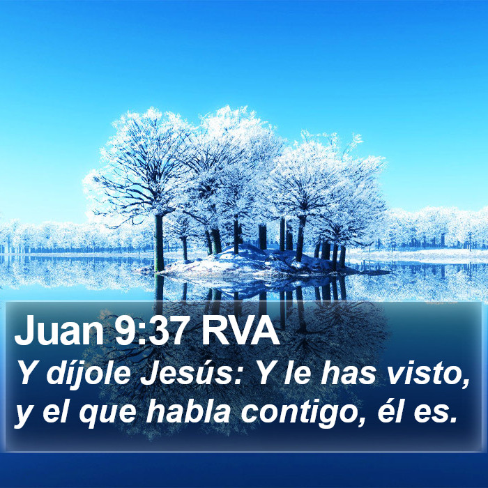 Juan 9:37 RVA Bible Study