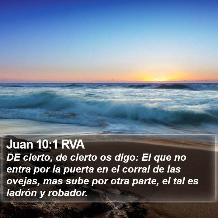 Juan 10:1 RVA Bible Study