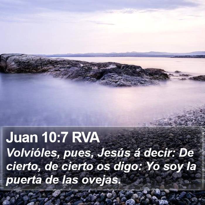 Juan 10:7 RVA Bible Study