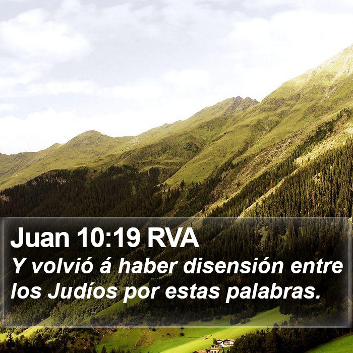 Juan 10:19 RVA Bible Study