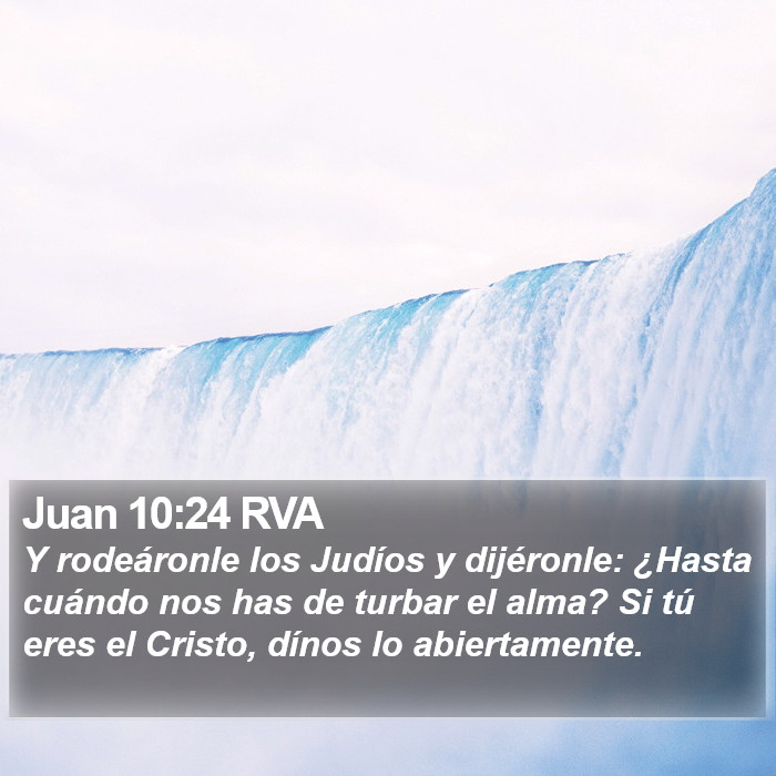 Juan 10:24 RVA Bible Study