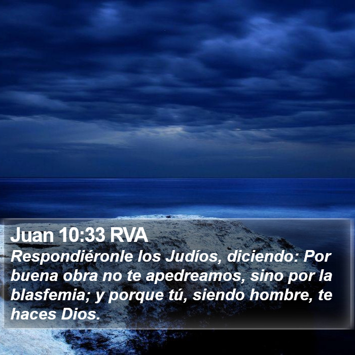 Juan 10:33 RVA Bible Study