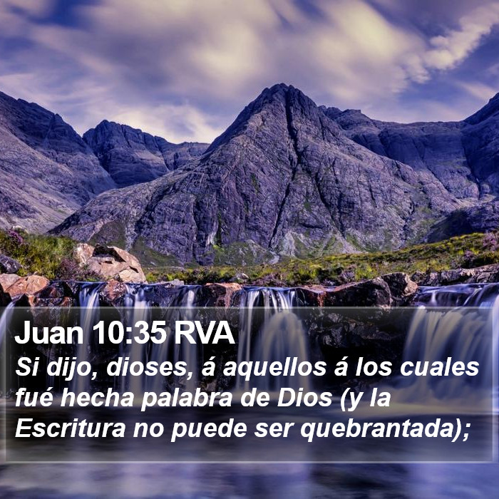 Juan 10:35 RVA Bible Study