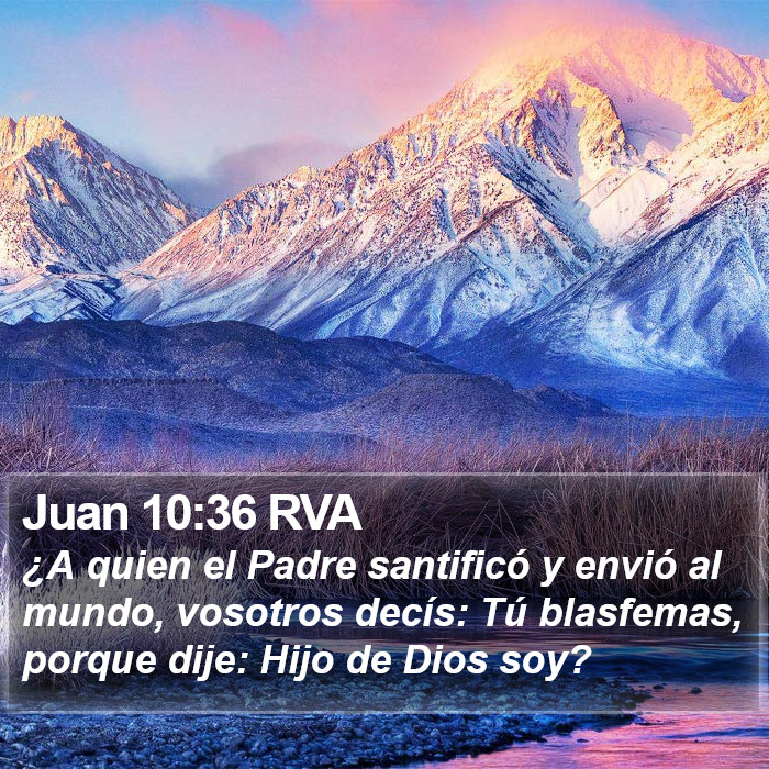 Juan 10:36 RVA Bible Study