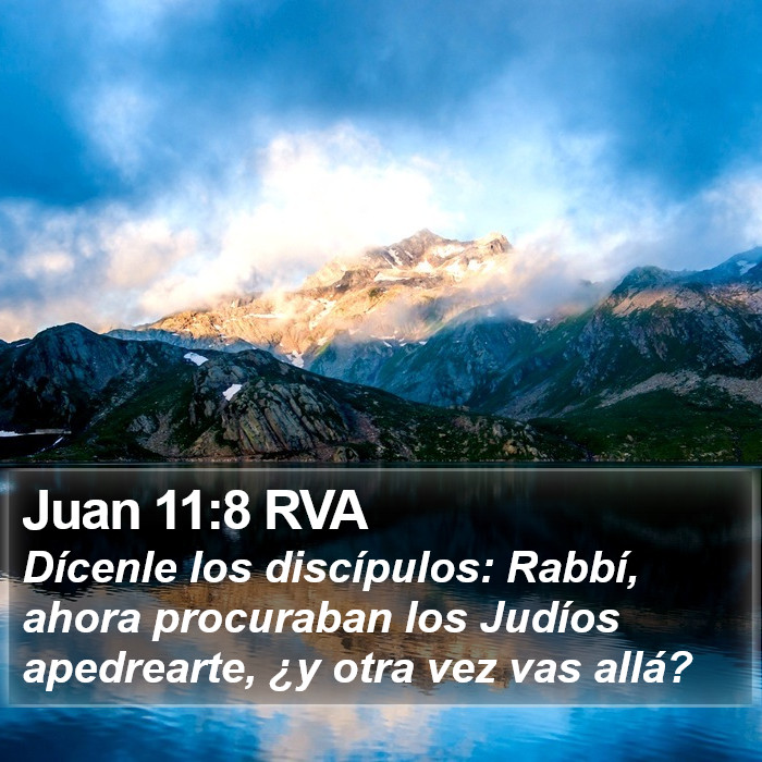 Juan 11:8 RVA Bible Study