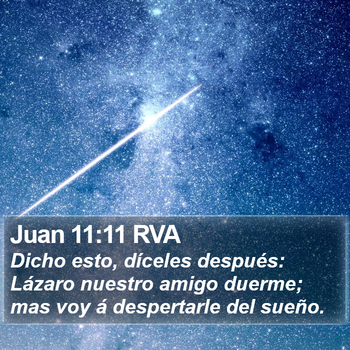 Juan 11:11 RVA Bible Study