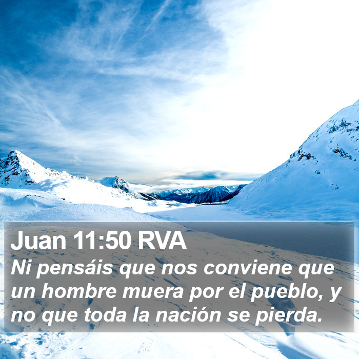 Juan 11:50 RVA Bible Study