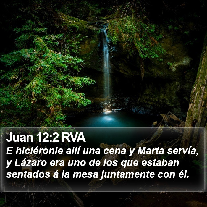 Juan 12:2 RVA Bible Study