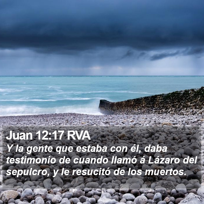 Juan 12:17 RVA Bible Study