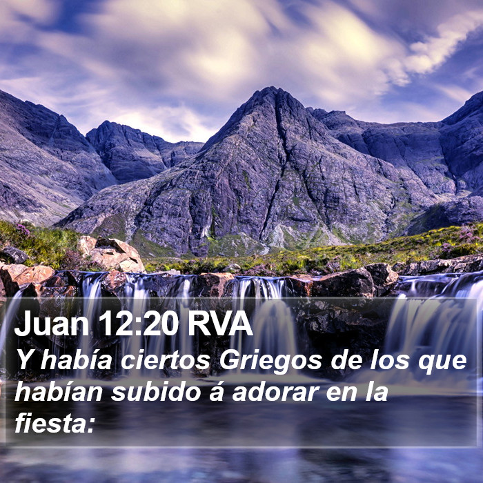 Juan 12:20 RVA Bible Study