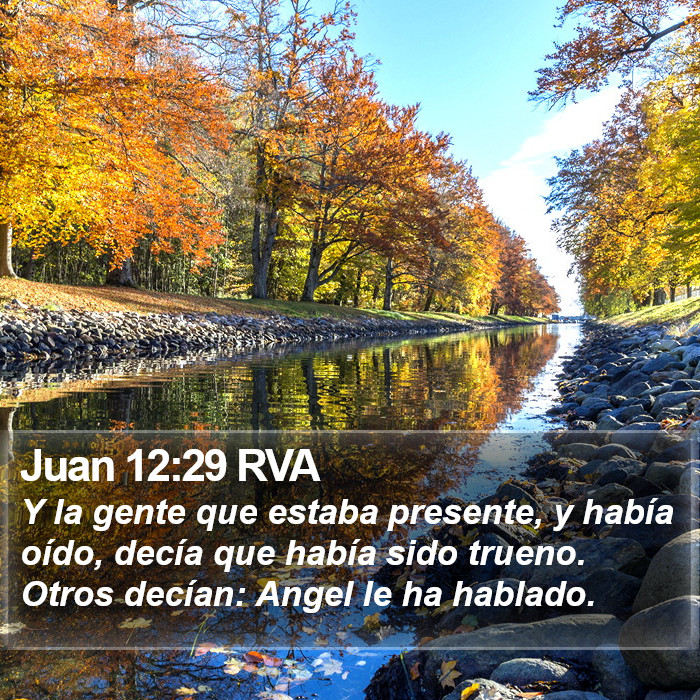 Juan 12:29 RVA Bible Study