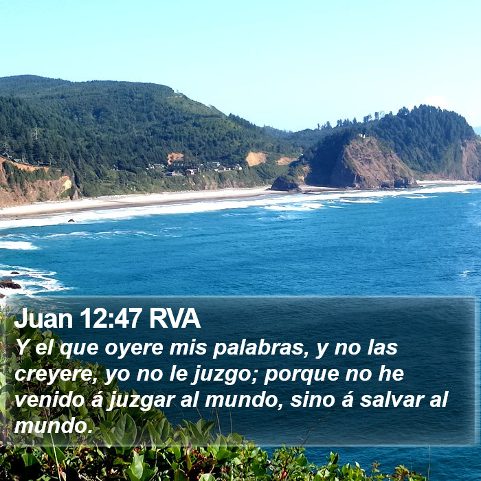 Juan 12:47 RVA Bible Study