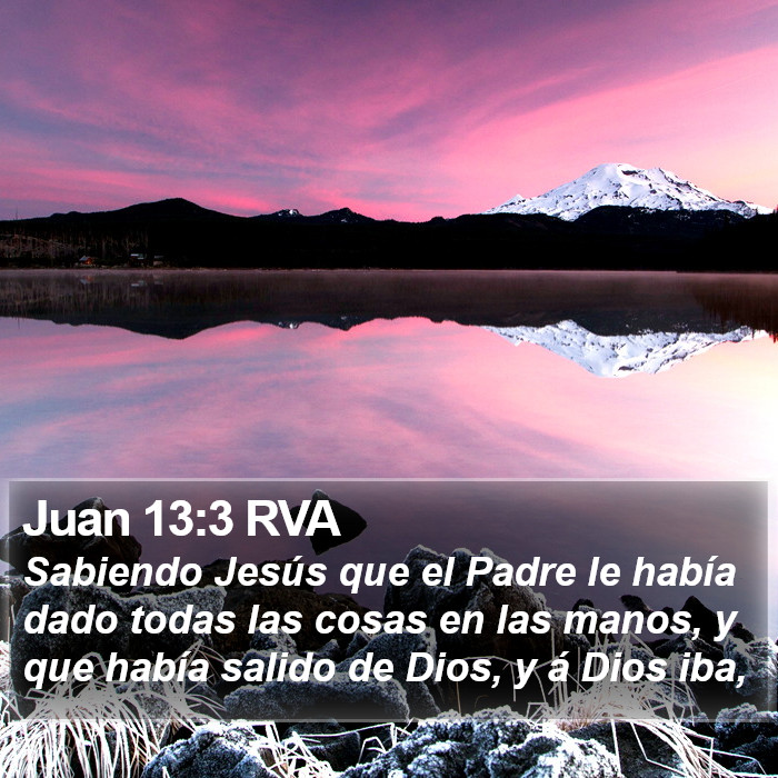 Juan 13:3 RVA Bible Study