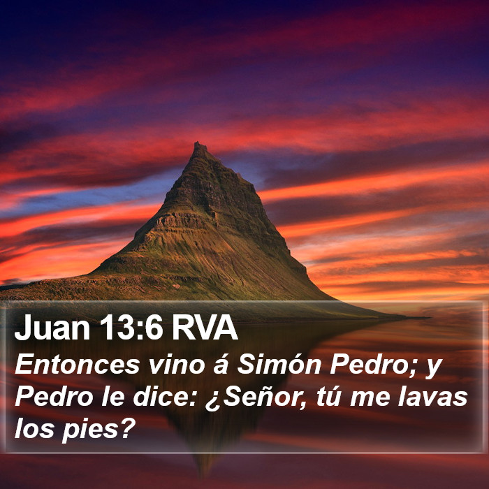 Juan 13:6 RVA Bible Study