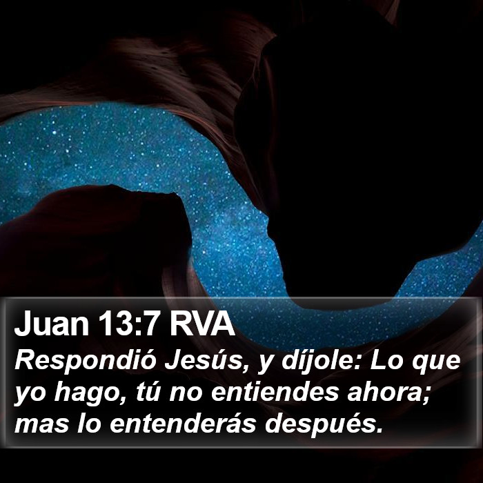 Juan 13:7 RVA Bible Study