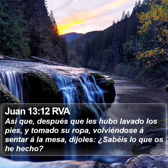 Juan 13:12 RVA Bible Study