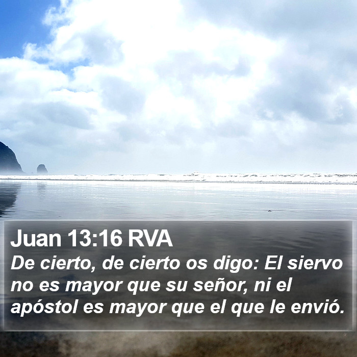 Juan 13:16 RVA Bible Study