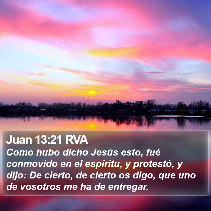 Juan 13:21 RVA Bible Study