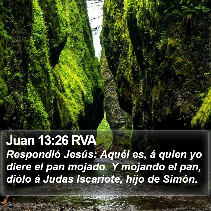 Juan 13:26 RVA Bible Study
