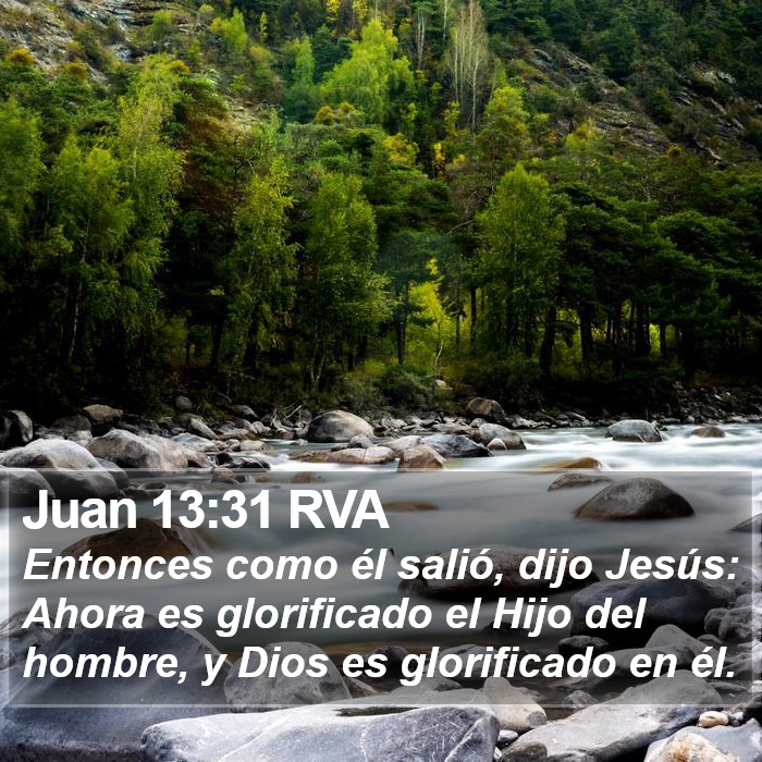 Juan 13:31 RVA Bible Study