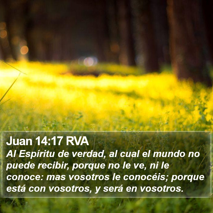 Juan 14:17 RVA Bible Study