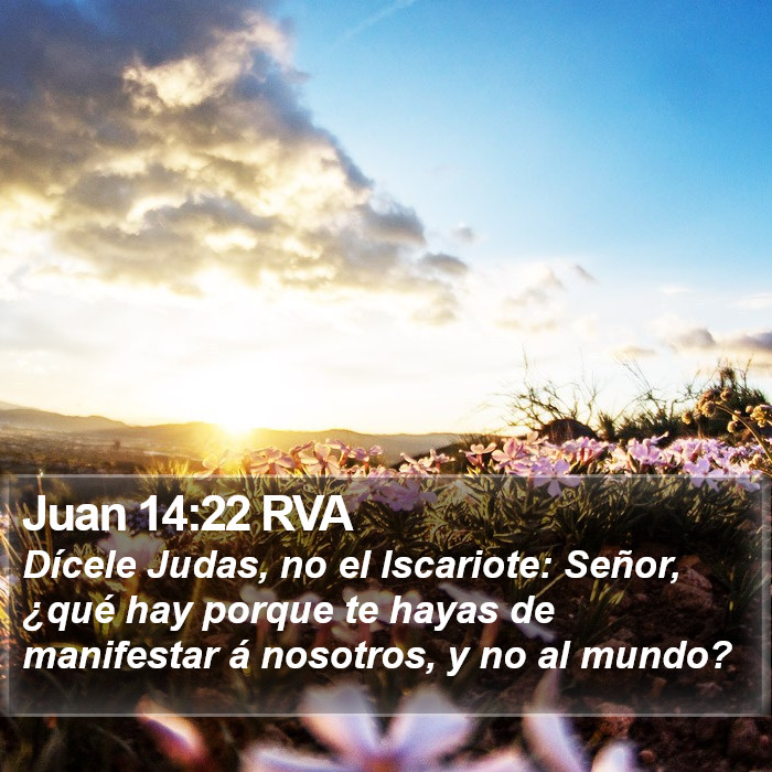 Juan 14:22 RVA Bible Study