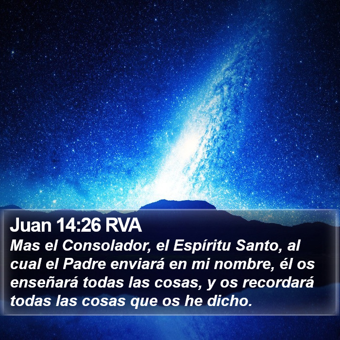 Juan 14:26 RVA Bible Study