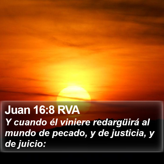 Juan 16:8 RVA Bible Study