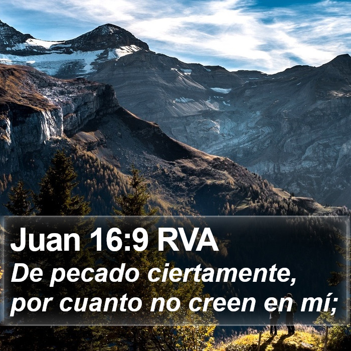 Juan 16:9 RVA Bible Study