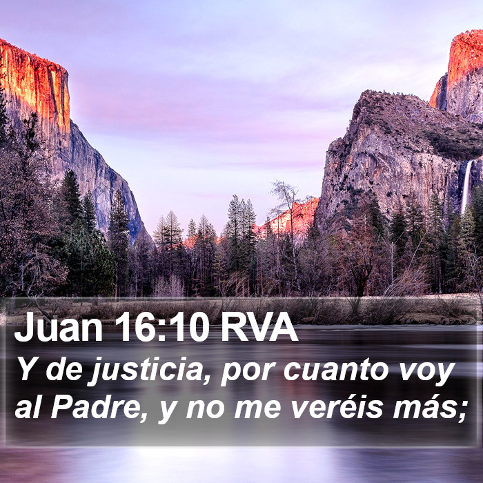 Juan 16:10 RVA Bible Study