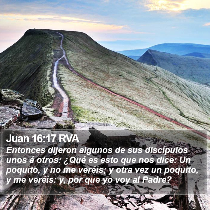 Juan 16:17 RVA Bible Study