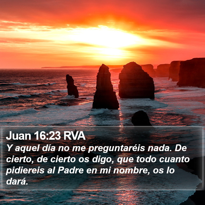 Juan 16:23 RVA Bible Study