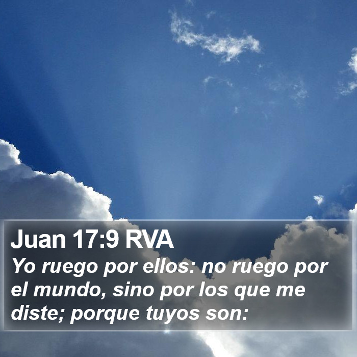 Juan 17:9 RVA Bible Study