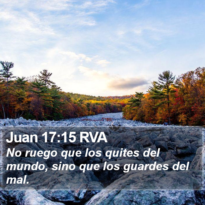 Juan 17:15 RVA Bible Study