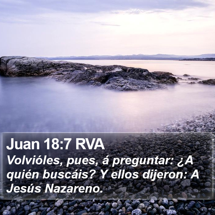 Juan 18:7 RVA Bible Study