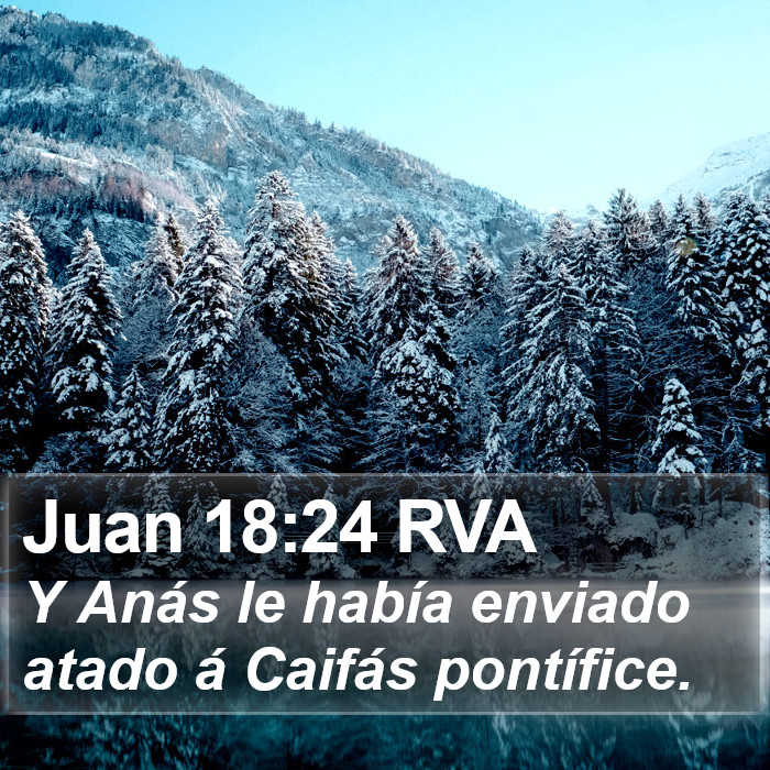 Juan 18:24 RVA Bible Study