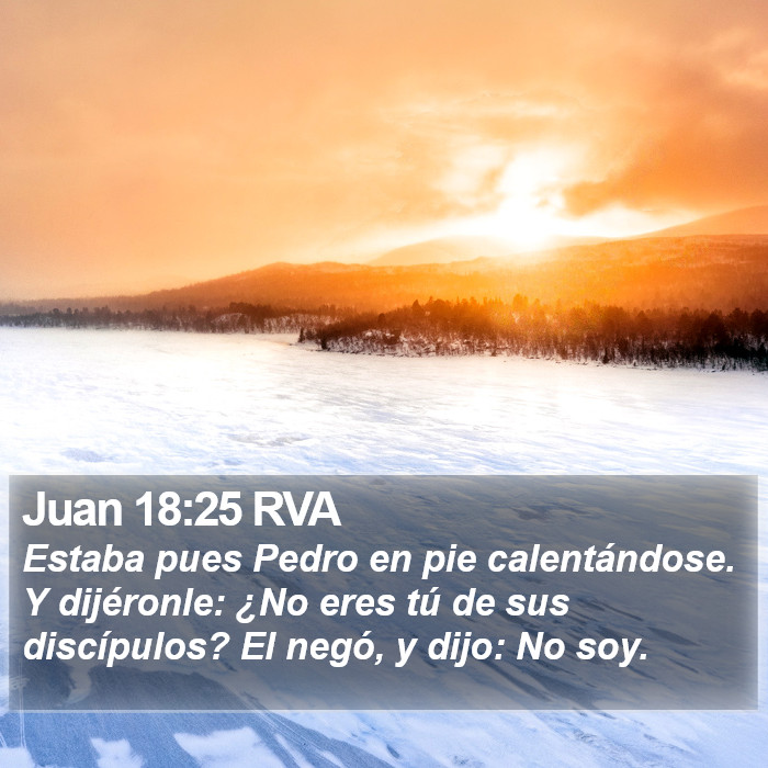 Juan 18:25 RVA Bible Study