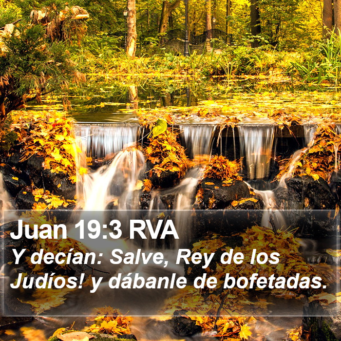 Juan 19:3 RVA Bible Study