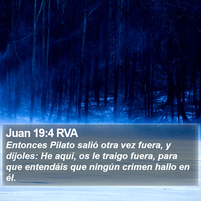 Juan 19:4 RVA Bible Study