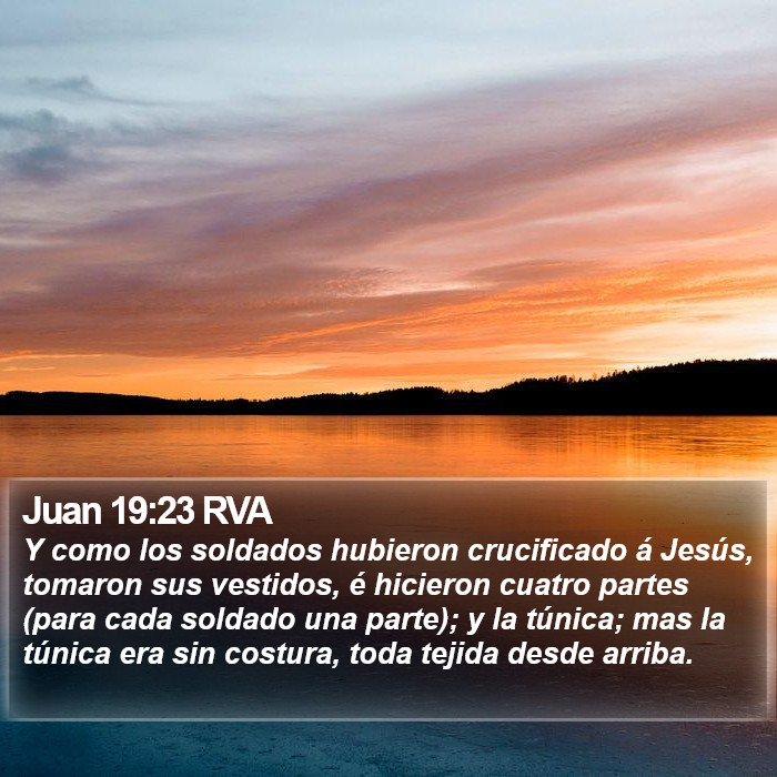 Juan 19:23 RVA Bible Study