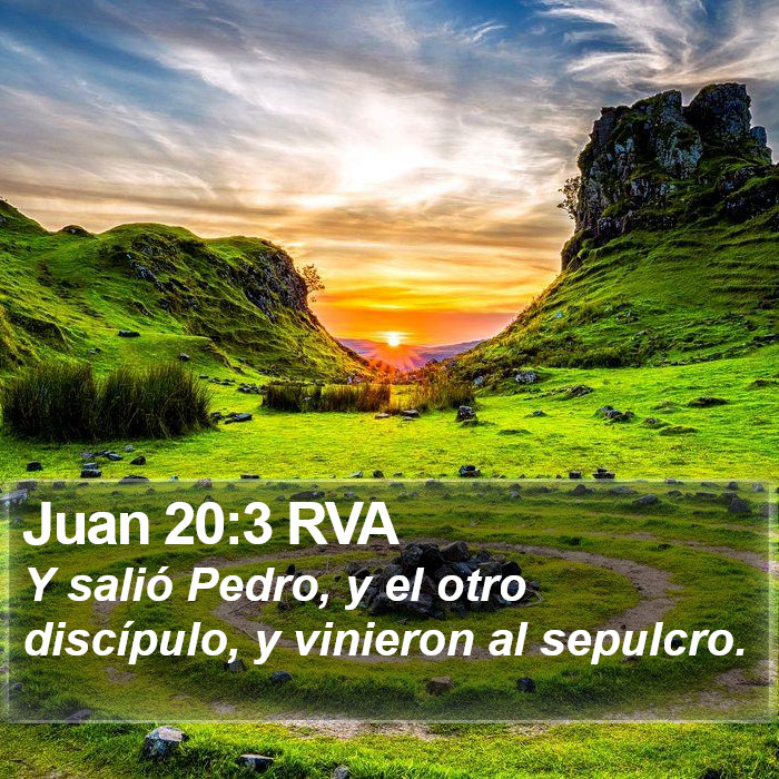 Juan 20:3 RVA Bible Study