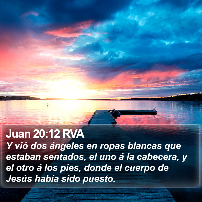 Juan 20:12 RVA Bible Study