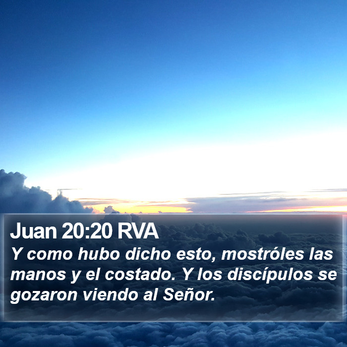 Juan 20:20 RVA Bible Study