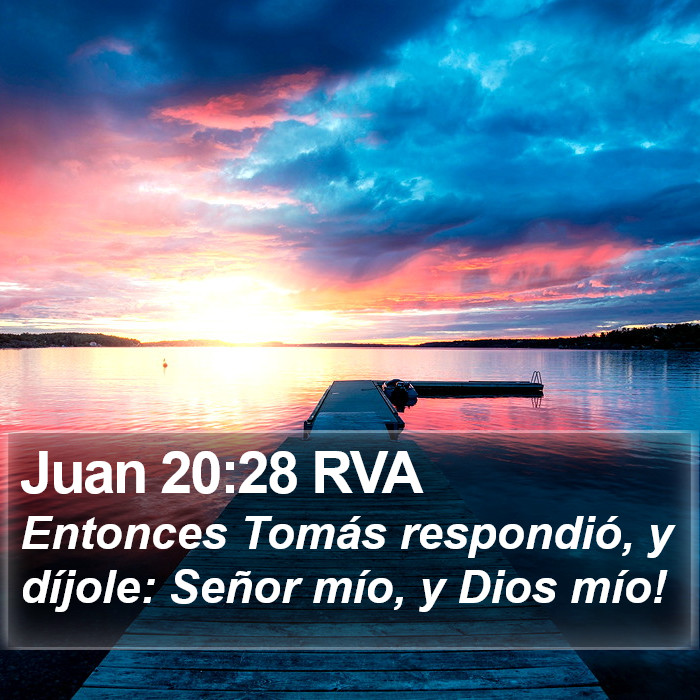 Juan 20:28 RVA Bible Study