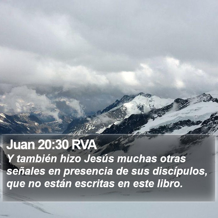 Juan 20:30 RVA Bible Study