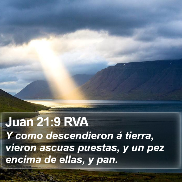 Juan 21:9 RVA Bible Study