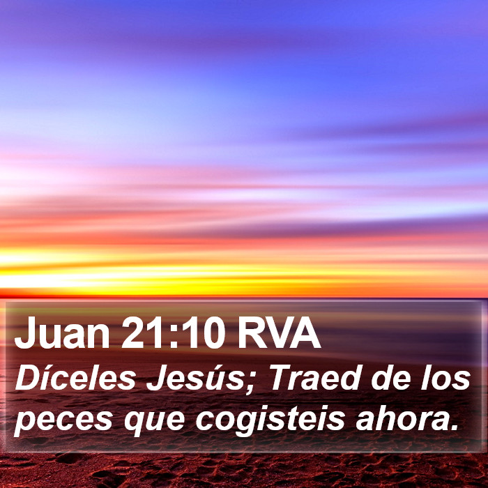 Juan 21:10 RVA Bible Study